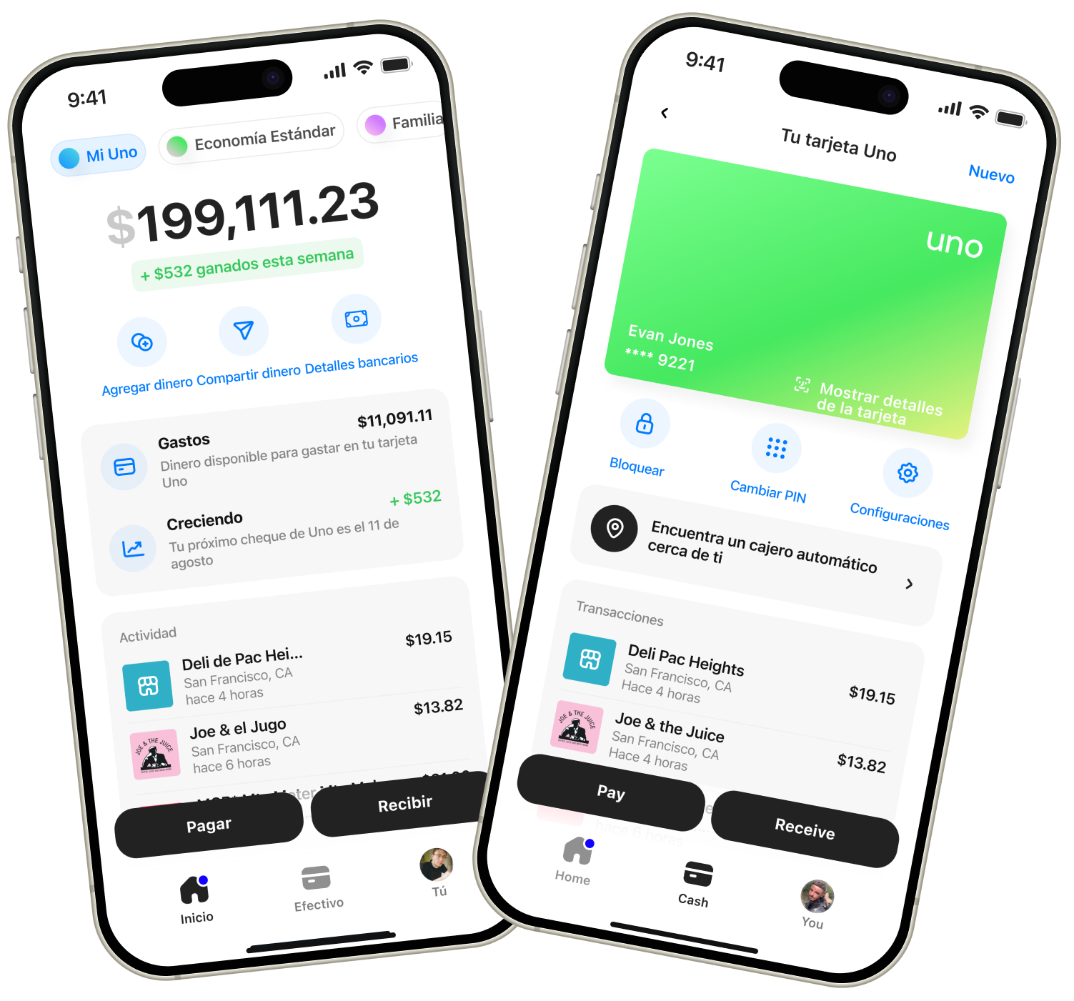 App mock‑up
